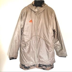 ADIDAS TAN ADV LAYCOAT JACKET CAMO TANGO SIZE LARGE EI7398